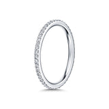Micro Pave Eternity Band