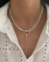 Classic Diamond Tennis Necklace